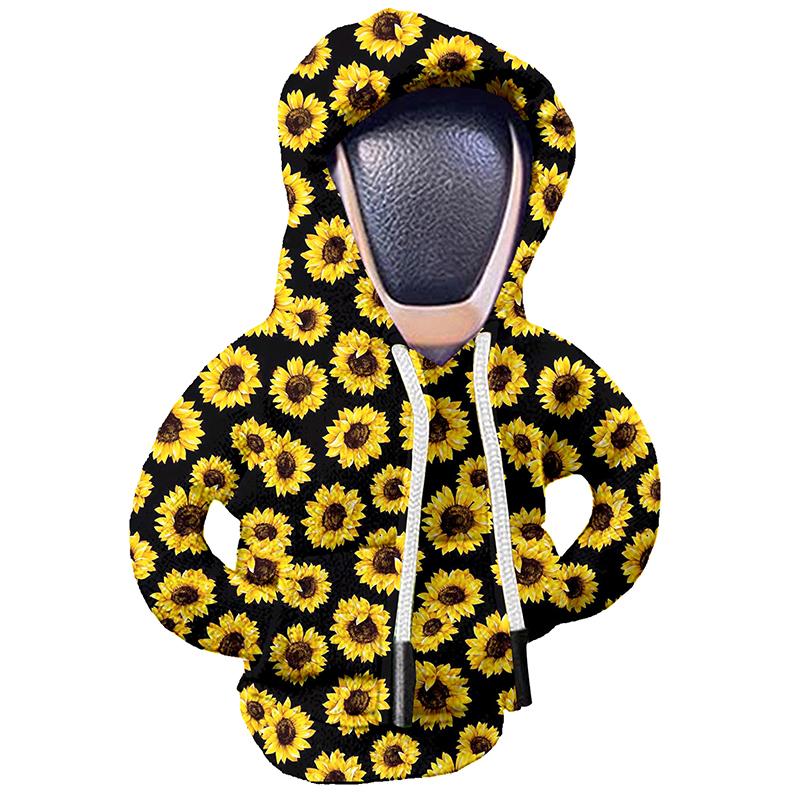 

1Pc Gear Shift Hoodie Cover Shift Cover Car Gear Handle Decoration Fits Manual Automatic Universal Car Shift Lever Interiordecor