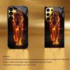 Lava Cheetah New Model Luxurious PhoneCase Electroplated Glass PhoneCase for Samsung Galaxy S26 S25 S24 S23 S22 FE,Ultra,Plus