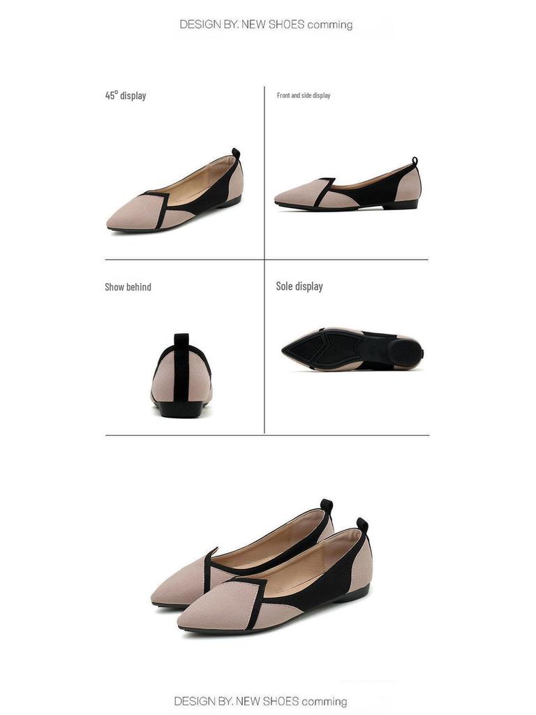 Women's Pointed Toe Mary Jane Moccasins - 2024 New Trendy Flat Shoes