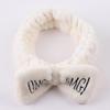 1PC Women's Butterfly Bow Hair Band Fashion OMG Letters Wash Headband Girls Headwear Hairbands