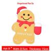Gingerbread Man Christmas Ornaments & Photography Props for Tree & Window Decor, Children's Gifts