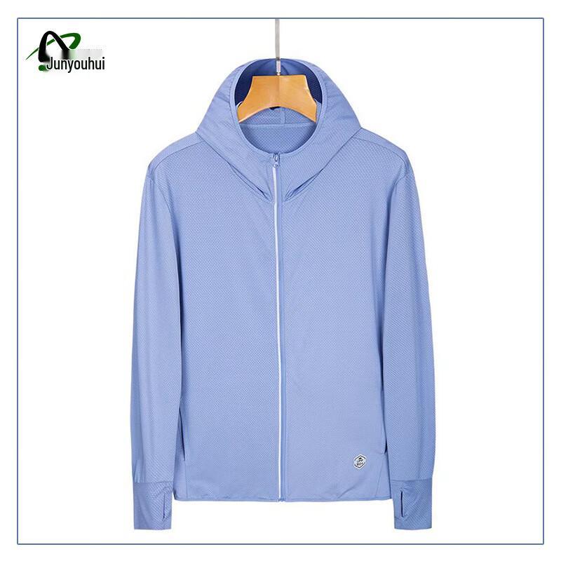 Outdoor UPF50+ Ice Silk Sun Protection Hooded Jacket