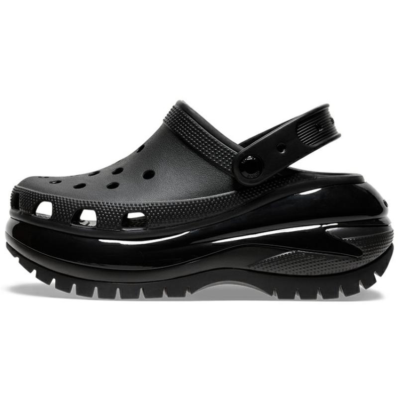 

Crocs Mega Crush Clog EVA Классические сандалии Crush 6,1 см Унисекс Черный 45-46 чёрный