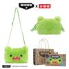 Mengya Monster Fluffy Faux Fur Crossbody Shoulder Bag Pink Trendy Ugly Cute Daily Commute Campus Travel For Women