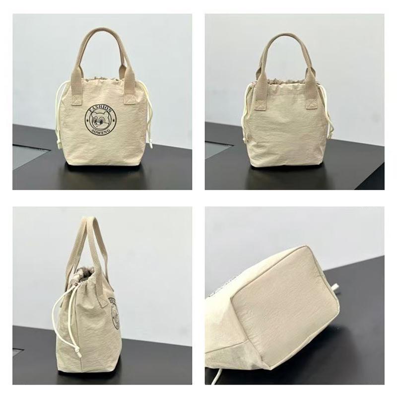 1Pc Cute Bear Lunch Box Bag Student Hand-Held Aluminum Foil Insulated Lunch Box Bag Large Capacity Lunch Box Bag