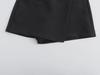 2023 Autumn European & American Women's Asymmetrical Three-Color Casual Skirt Pants