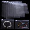 10pcs PVC Transparent Zipper Bag Plastic Jewelry Storage Pouches For Home Jewelry Earrings Bracelet Necklace Gifts Packaging Bag