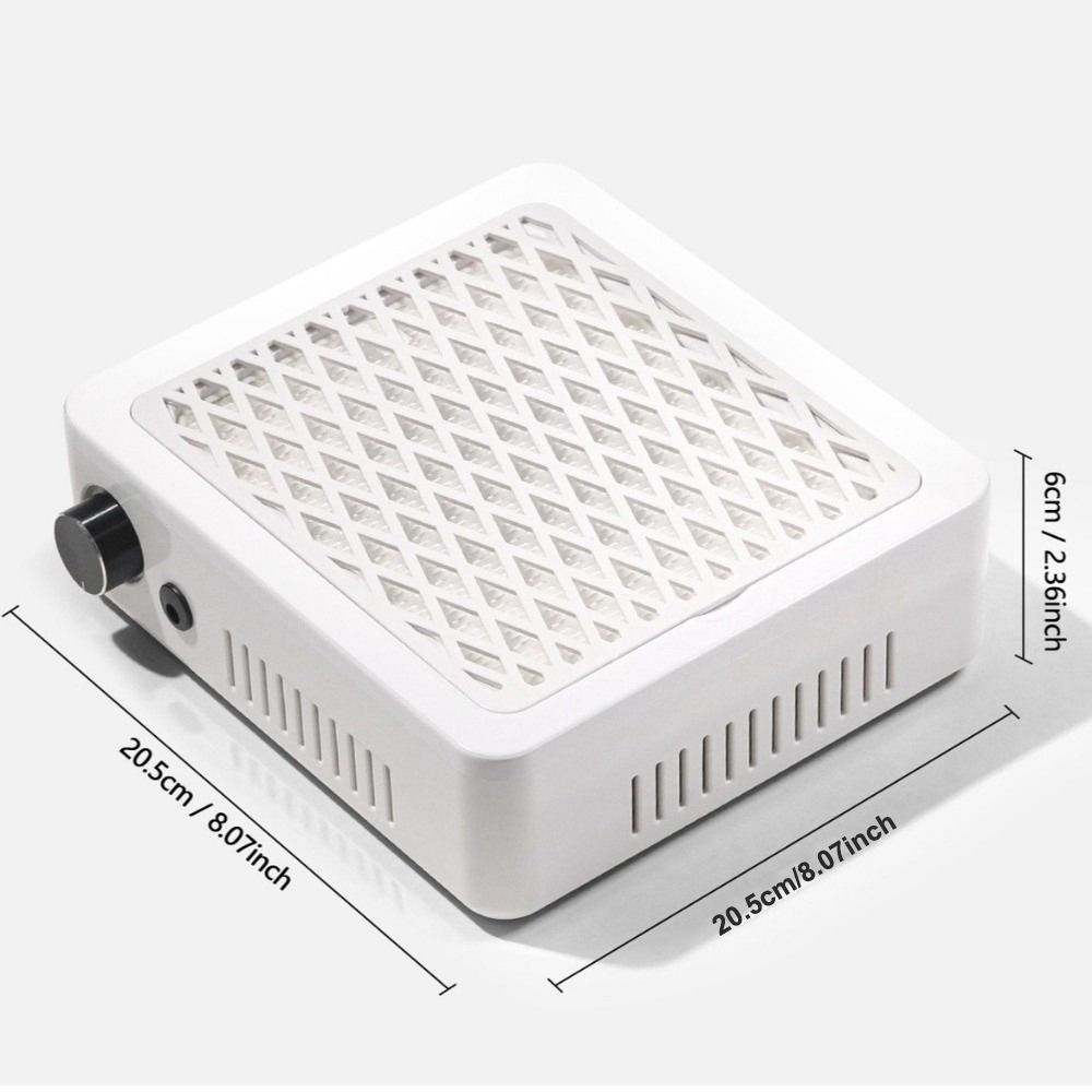 4500RPM Brushless Nail Dust Collector High Suction Power Adjustable Speed Nail Vacuum Cleaner Powerful Suction Nail Dust Remover