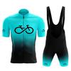 2026 Men's Summer Sweat Absorbing Cycling Suit Bicycle Short Sleeve Breathable Mountain Bike Clothing