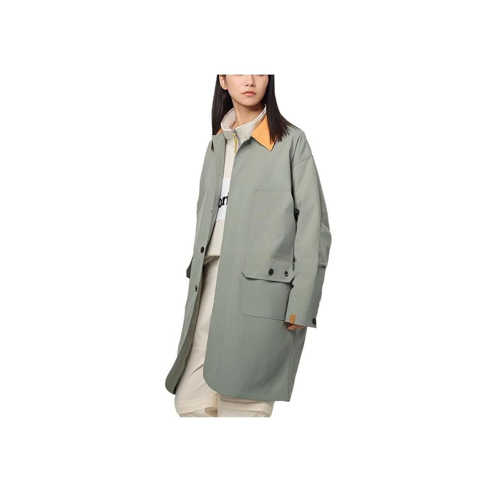 Timberland Japan Line Series Casual Workwear Versatile Long Sleeve Jacket Unisex Jackets Green A6HZB-E58