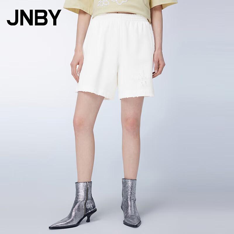 JNBY 2024 Summer New Cotton Wide-Leg Shorts XS