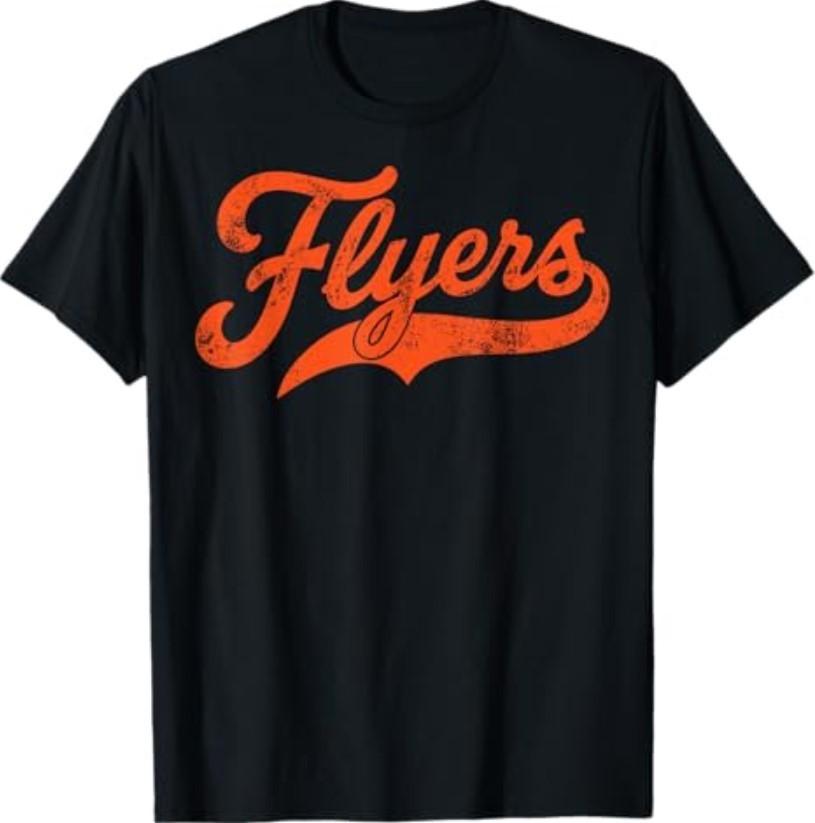 Flyers Vintage for Men Women T-Shirt S разноцветный