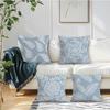Fresh Minimalist Leaf Pillowcase Printed Polyester 40/45/50Cm Throw Pillowcover Decorative Sofa Cushion Pillowslip Home Decor
