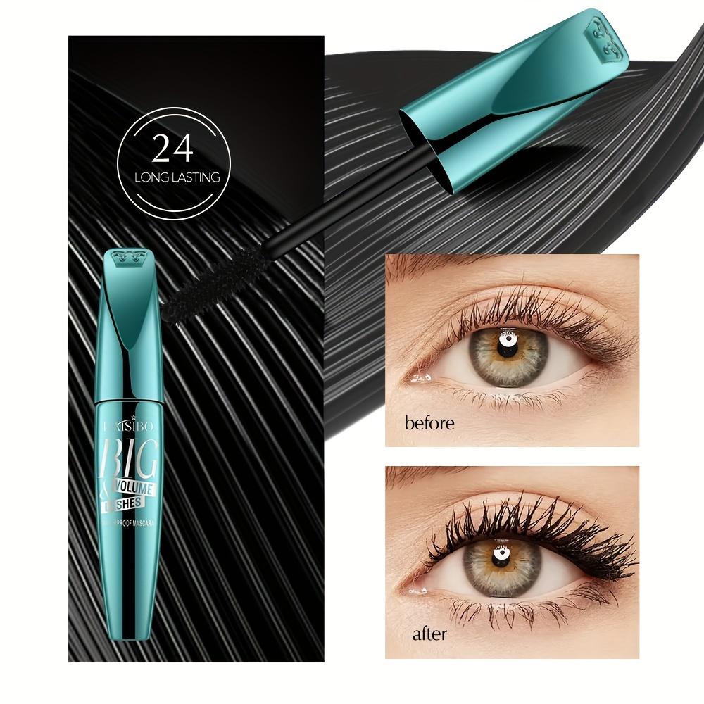 10ml Volumizing Mascara, Volumizing and Lengthening, Long Lasting Smudge Proof, Thick Curly Eyelash Maker, Black Eye Makeup for Women