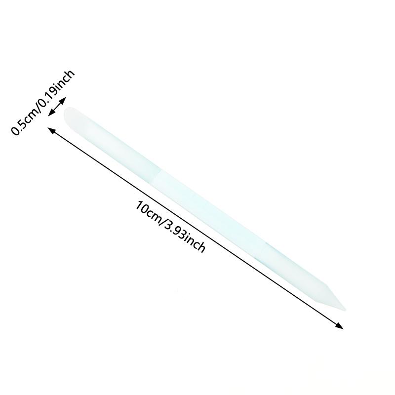 Glass Cuticle Pusher Cuticle Remover Tool Double Sided Cuticle Trimmer Manicure Stick Professional Manicure Tool