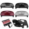 For Harley Davidson Dyna Fat Bob FXDF 2008 2009 2010-UP Motorcycle Tri-Bar Mudguard LED Tail Light Brake Lights Turn Signal Lamp