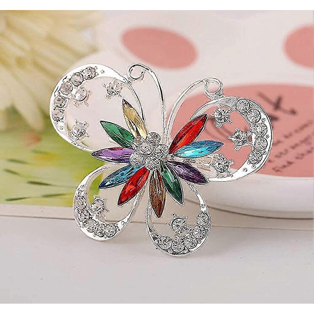 Butterfly Brooch Animal Pendant Pin Broach Ladies Badges for Wedding Dress Jewelry - DD01