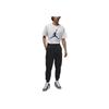 Jordan Stitched Elastic Waist Knit Sweatpants Men Bottoms Black FQ7762-010