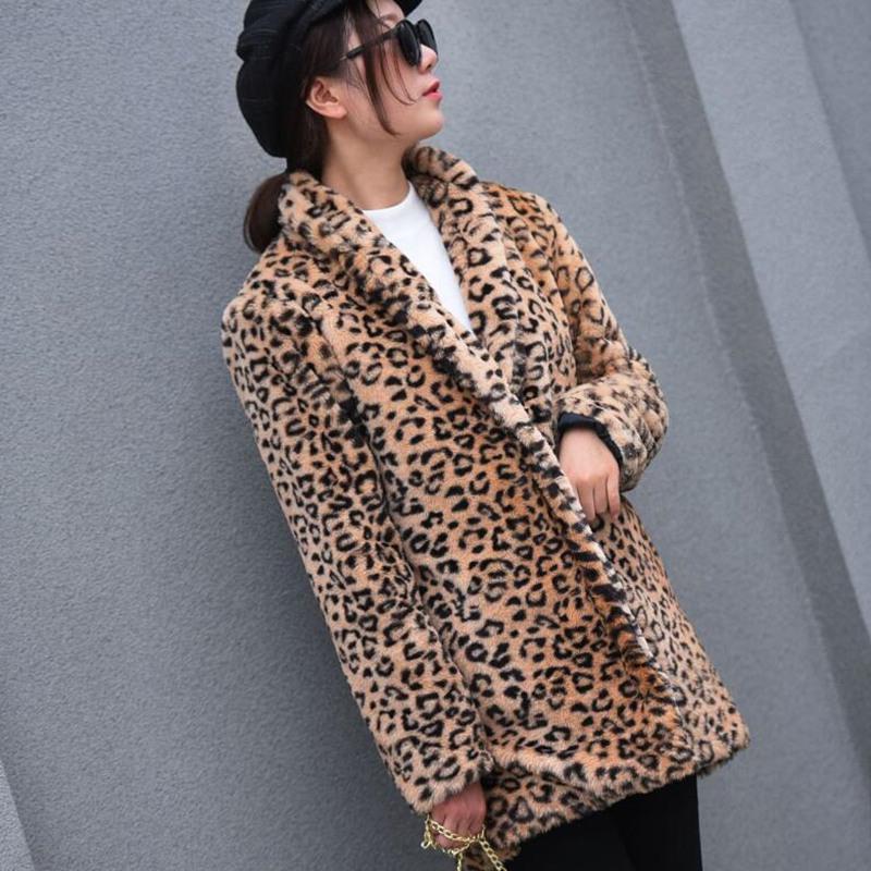 ladies leopard coat