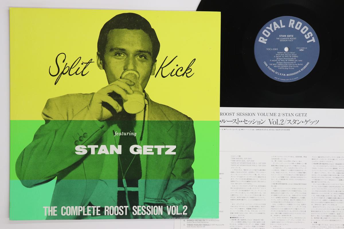 

LP Record STAN GETZ - Complete Roost Session Vol. 2 SGD76,TOCJ5383 ROYAL ROOST 1991 Japan Jazz Used