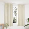 Blackout Curtains with Hooks 2 Pcs Velvet 140x175 Cm