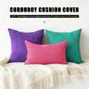 2026 Mutil Size Corduroy Pillow Cover Soft Plush Flannel Cushion Cover Fluffy Couch Pillow Case for Sofa Living Bed Room Decor