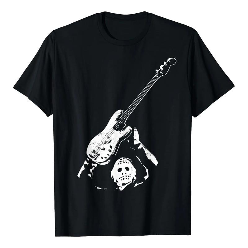 Camiseta Halloween Horror Para Bajista S разноцветный