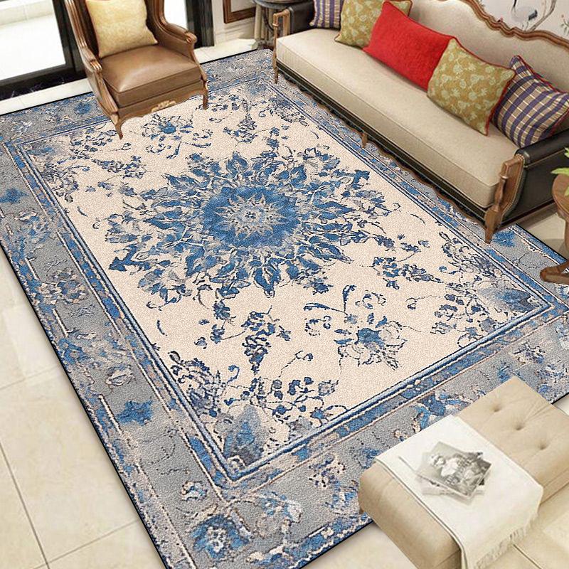 American Style Easy Clean Carpets Living Room Persia Decoration Large Area Rugs Washable Soft Bedroom Lounge Non-slip Floor Mat