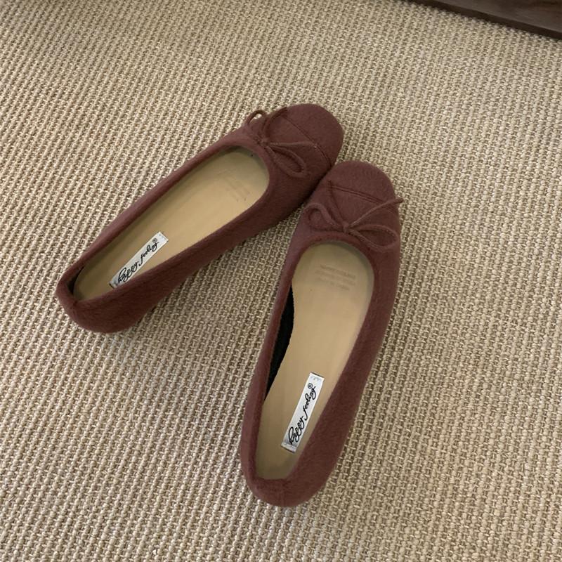 Fashion Bailamos Brand New Women Flat Shoes Round Toe Slip On Ladies Casual Loafer Shoes Flat Soft Sole Fashion Ballet Shoes Mujer