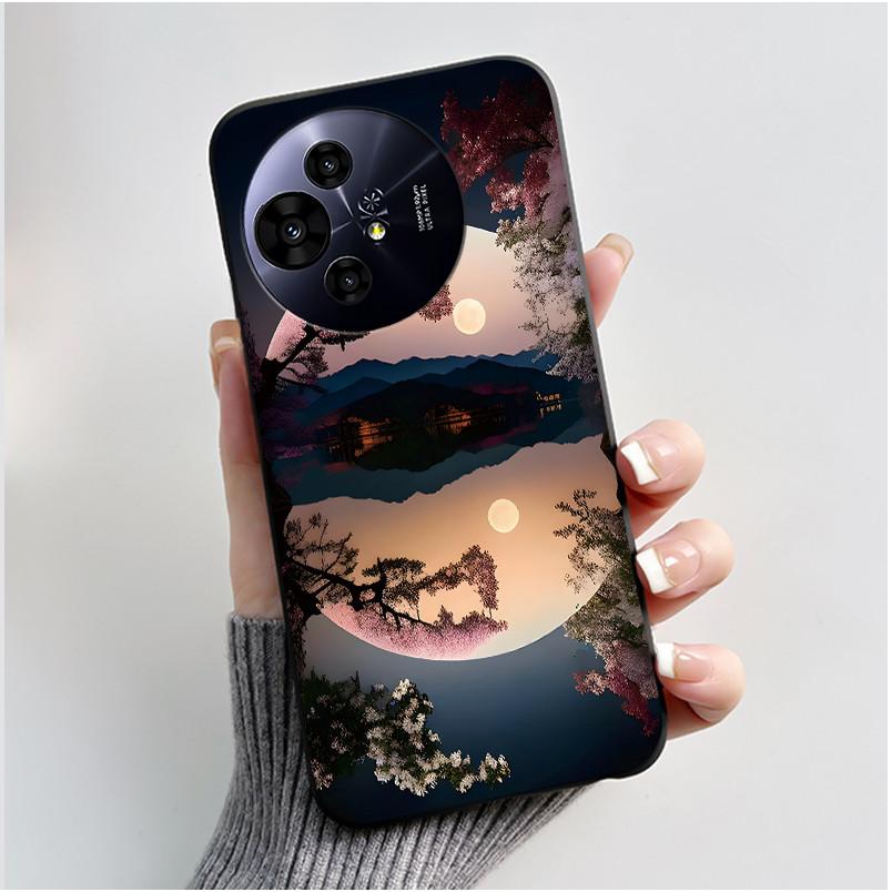 New Design Cute Case For TCL 50 NxtPaper 5G/50 Pro NxtPaper 5G/TCL P10/60 XE NxtPaper Shockproof Cover Black Case