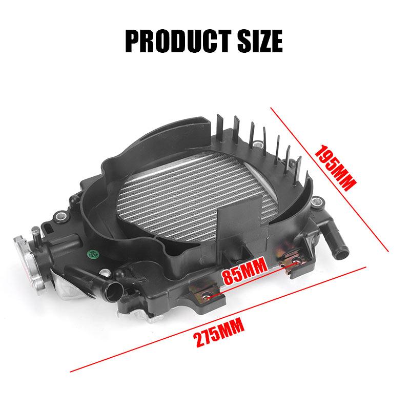 Motorcycle Engine Radiator Cooler Cooling For Honda PCX 125 PCX125 2012-2017 SH 125 2013-2019 PCX 150 2012-2013 Aluminum