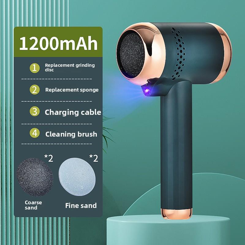 

Цифровая электрическая пилка для ног – Перезаряжаемая пилка для удаления мозолей с пылесборником для гладких пяток и стоп зелёный