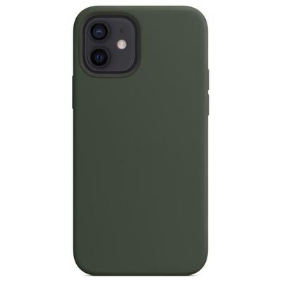 Case - Silicone - for iPhone 13 Pro (6.1") - Ultra Slim - Midnight Green - Flexible