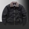 Winter Men's Lapel Pure Cotton American Casual Workwear Cotton Coat Lambswool Jacket Maillard Autumn and Winter Cotton Jacket