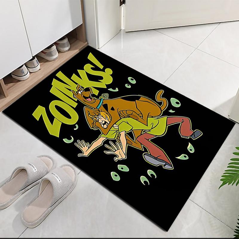 Scooby-Doo Printed Carpetrugfor Office Chair Living Room Bedroom Kitchen Room Decor Gifts