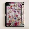 Three-Fold Oil Painting Floral iPad Mini 6 Case for 10th Gen iPad 2025