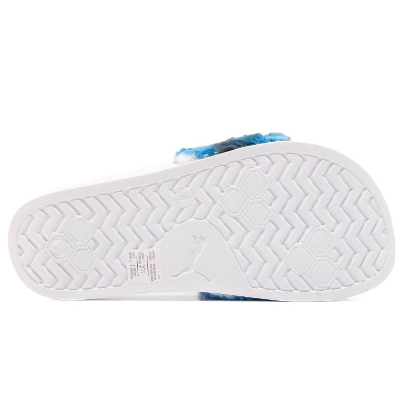 Puma  Leadcat 2.0 YLM Fluff Slide Tie Dye Women Sneakers Multi-Color Yellow-Pear Puma-White 385362-01