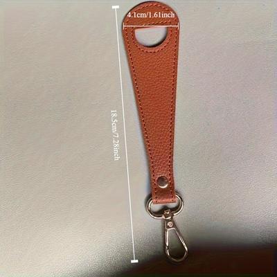 Clip de chapeau en cuir polyvalent port mains libres de casquettes de baseball, de casquettes à queue de cheval et de serviettes, rangement de gants et d'accessoires