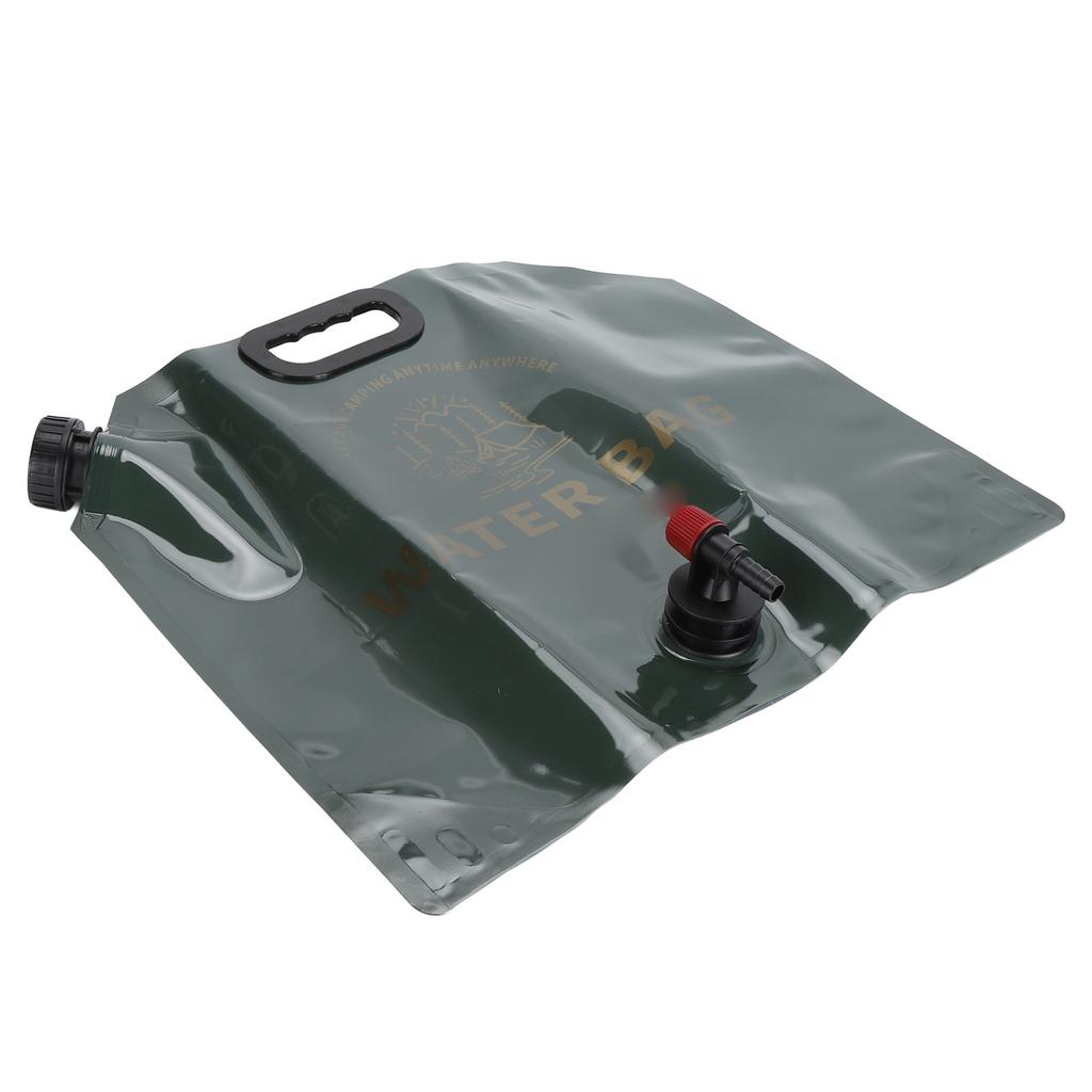 9L Faltbarer Wasserbehälterbeutel Große Kapazität Tragbar Faltbar Outdoor Wasserspeicherbeutel für Camping Wohnmobil Reisen OD