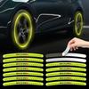 2025 For Nissan Car Bike Motorcycle Wheel Hub Reflective Stickers For Nissan Nismo Note Armada Pulsar Pathfinder X-Trail Qashqai