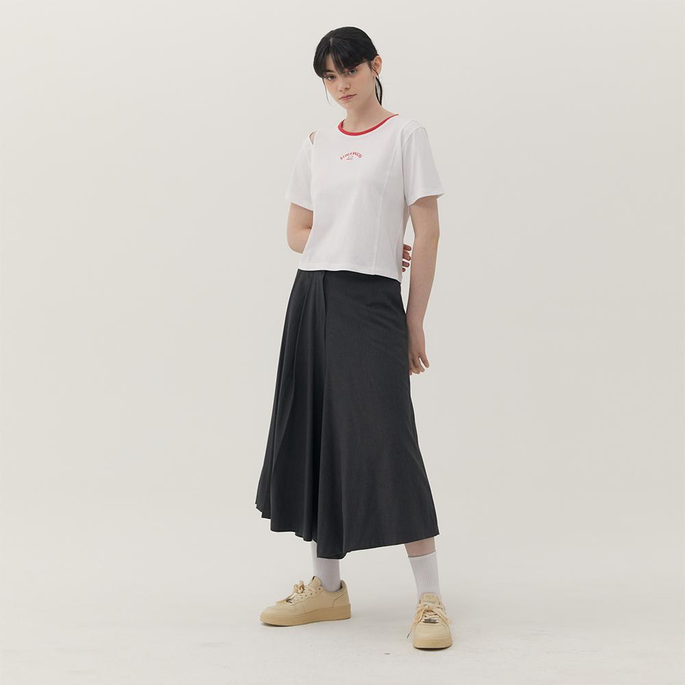 SPNK Pleated Pants_Charcoal