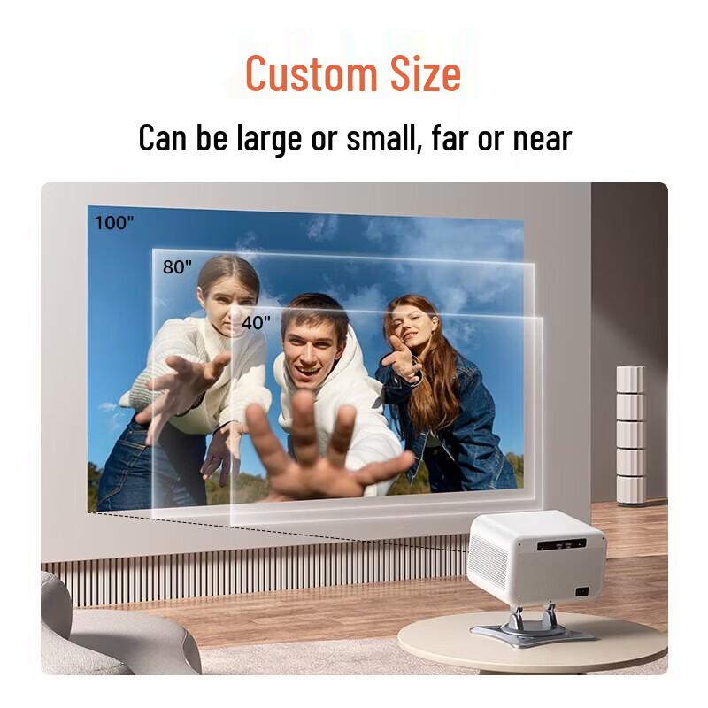 KONKA C1 Portable HD Home Projector (CN version)