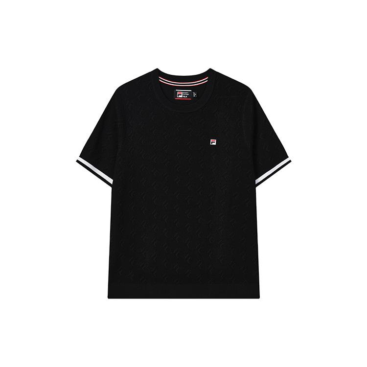 New FILA Knitwear Women's Jet Black F11W231407F-BK