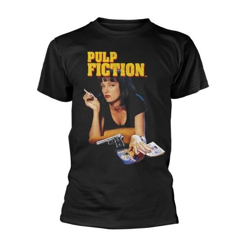Pulp Fiction Unisex Erwachsenen Mia Cut-Out T-Shirt