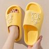 Fashion Thick Bottom Cloud Slides Women Fashion Dog Soft Sole Platform Slippers Woman Summer Light Non-Slip Bathroom Bathing Slippers