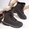Snow Boots Waterproof and Non-slip Cotton Shoes Velvet Warm and Cold-proof Shoes High-top Winter