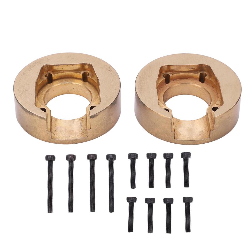 1Pair Brass Counterweight Wheel Rim Internal Counterweight for Absima Sherpa 1 10 Climbing Car Upgrade Parts