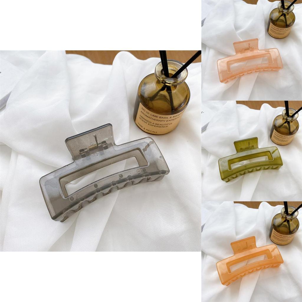 Premium Jelly Color Hair Claw Clip For Women Stylish And Fashionable Design In Various Colors