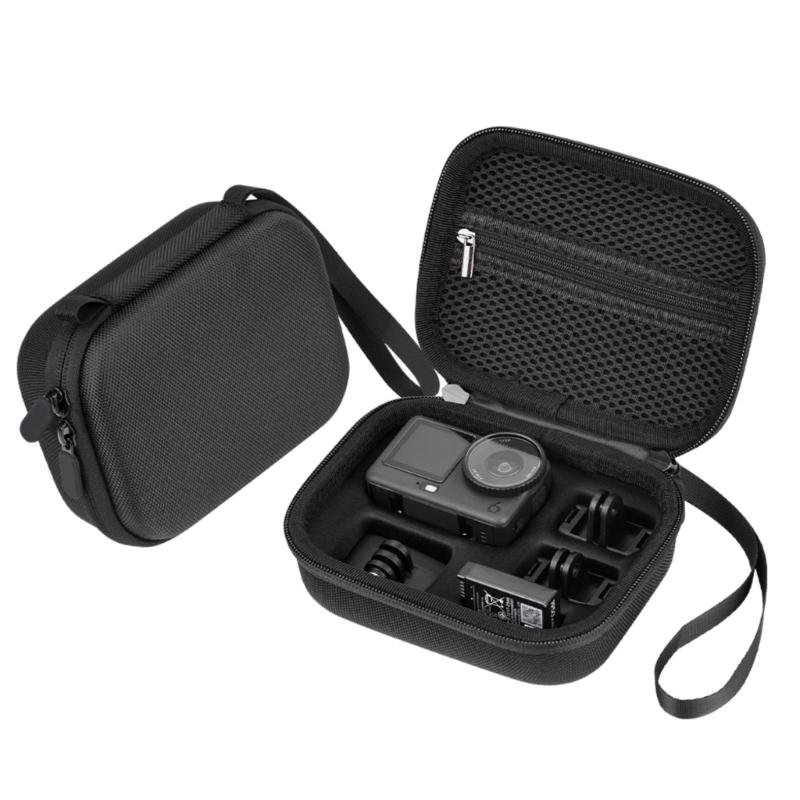 Water Resistant Protective Storage Bag With Organized Compartment for Action 6 Camera Gear Accessories Travel