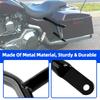 Motorcycle Saddlebag Rails Protector Black Guard Crash Bar Bumper For Harley Touring Road King FLHR Electra Street Glide 97-08